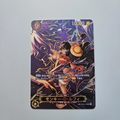 Fan Made Luffy Anime Holographic Collectible Trading Card